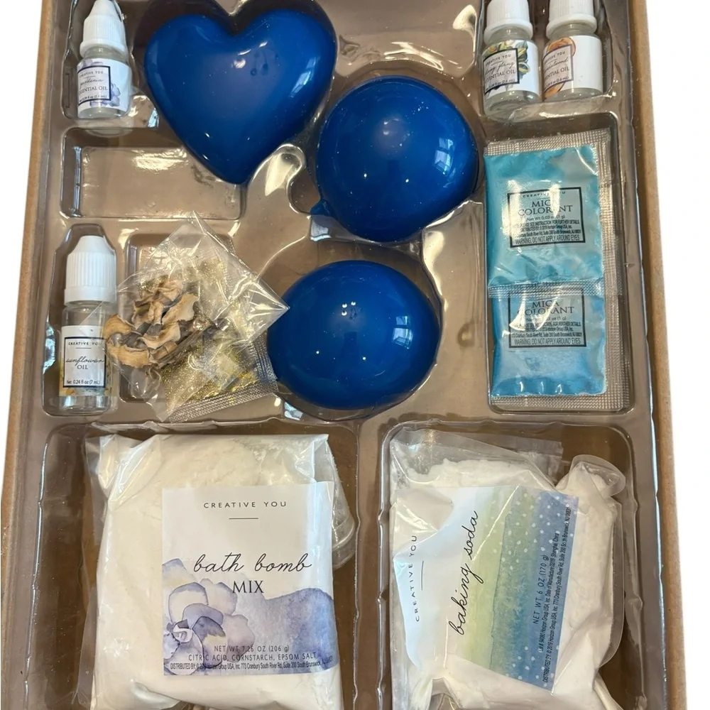 Creative You Do It Yourself‎ Gardenia Splash Bath Bomb Craft Set New GIFT Floral